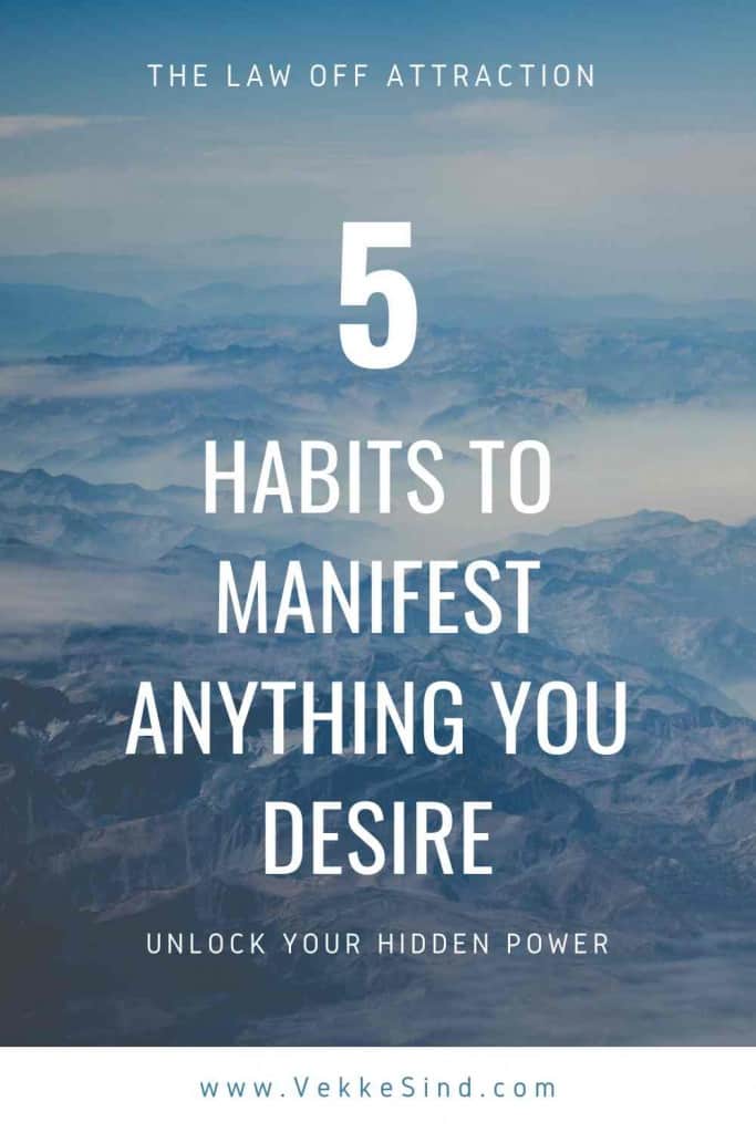 unlock you hidden spiritual power 5 habits for law of attraction