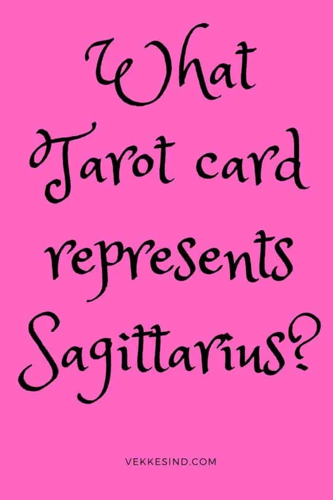 sagittarius tarot card major arcana