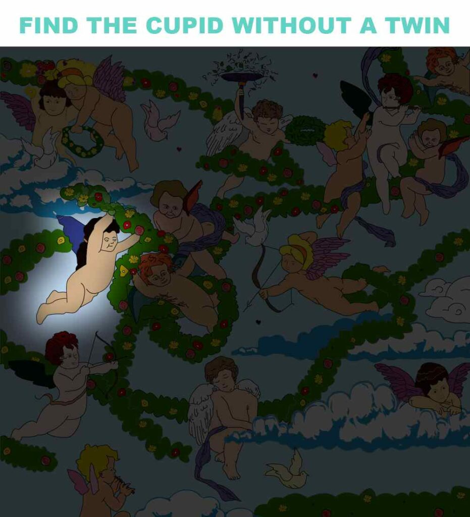 Find the Cherub without a twin - Answer!
