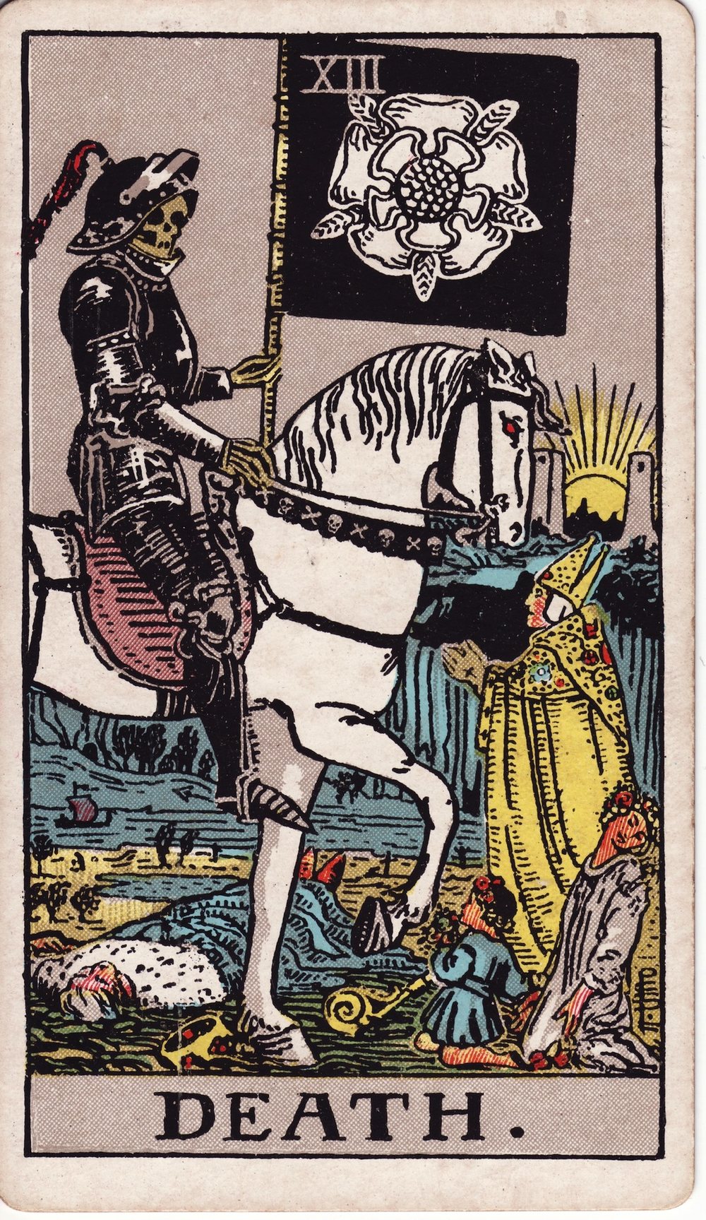 Death card in the Rider-Waite-Smith tarot deck