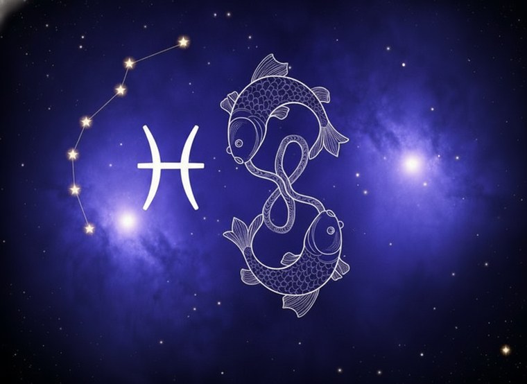 The Pisces zodiac constellation, the sign linked to The Moon